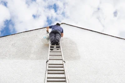 Peinture extérieure à Cornillon — façades et ravalement